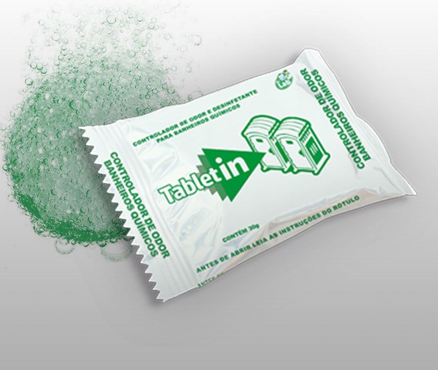 Pastilha Banheiro Químico Tablet In